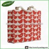 Promotional Red Lovebird Calico Tote Bag