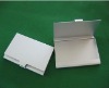 Promotional aluminum business card holder