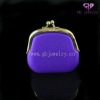 Promotional candy colored silicone coin purse/silicone wallet