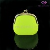 Promotional candy colored silicone coin purse/silicone wallet