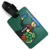 Promotional catoon plastic luggage tag