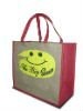 Promotional fashion jute bag