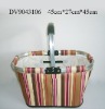 Promotional folding shopping basket