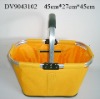 Promotional folding shopping basket