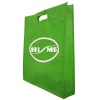 Promotional green bags