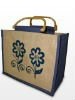 Promotional jute bag for shopping