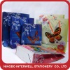 Promotional paper gift bag with butterfly printing