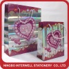 Promotional paper gift bag with lazer printing