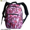 Promotional pink school backpack bag