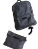 Promotional polyester folding backpack,fold up backpack
