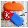 Promotional silicone coin bag cosmetic bags