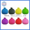 Promotional silicone coin pocket in candy color
