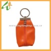 Promotional small PVC leather key chain coin purse