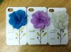Protecting Cover Case for iphone 4g 4s with big flower Paypal fedex dhl Hotsell