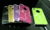 Protecting Cover Case for iphone 4g 4s with half diamond apple Paypal fedex dhl Hotsell