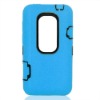 Protective Cell Phone PC+Silicon Case Covers for HTC EVO 3D