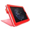 Protective Red Leather Case for iPad 1/1st Gen