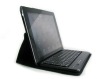 Protective for ipad bluetooth keyboard leather case