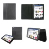 Protective pu Leather Case For Apple New Ipad -black