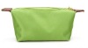 Pure color nylon cosmetic pouch