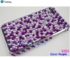 Purple Bling Bling Case for iPhone 4 4S W804