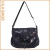 Purple Cheap Design Slouch Shoulder Handbag