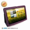 Purple Folio PU Leather Stand Case Cover For Acer Iconia Tab A200