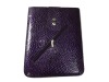 Purple For iPad 2 Leather Cover