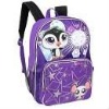 Purple Glamorous School Backpack