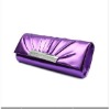 Purple Hard Case clutch bags