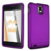 Purple Hard Shield Cover Case For Samsung Infuse i997