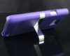 Purple High Quality Hard Case Cover + Stand For Samsung Galaxy S2 i9100