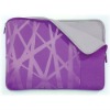 Purple Hot-sale Newest design of laptop sleeve  bag