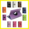 Purple Leather 360 Swivel Rotating Stand Cover Case For Amazon Kindle Fire 7 inch Tablet Accessories