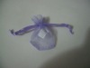 Purple Mini Organza  Bag