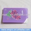 Purple Plastic Card Wallet for ID Cards,Credit Cards