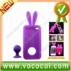 Purple Rabbit Case for iPhone 4G