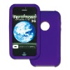 Purple Silicon Case for iPhone
