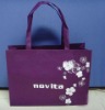 Purple color non woven bag(N600528)