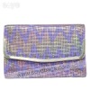 Purple evening clutch bag WI-0395