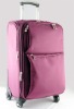 Purple luggage trolley case