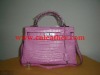 Purple popular leather handbags brands