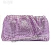 Purple sequin evening handbag WI-0434