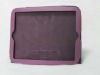 Purple stand leather case for HP touchpad