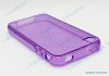 Purple tpu maze case soft cover for Apple Iphone 4g hot sale