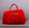 QD10406 Tibet Sheep Fur Handbag