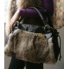 QD10439 Rabbit Fur Handbag