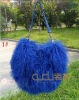 QD5576 Tibet Sheep Fur Handbag