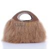 QD5817 Tibet Sheep Fur Handbag