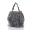QD5818 Small Sheep Fur Handbag